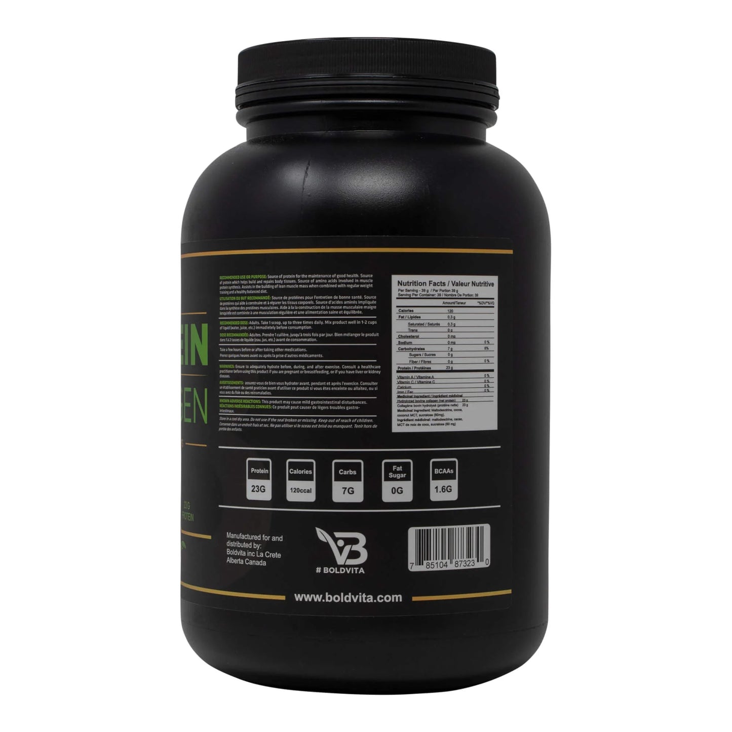 Protein Collagen Chocolate 3Lbs