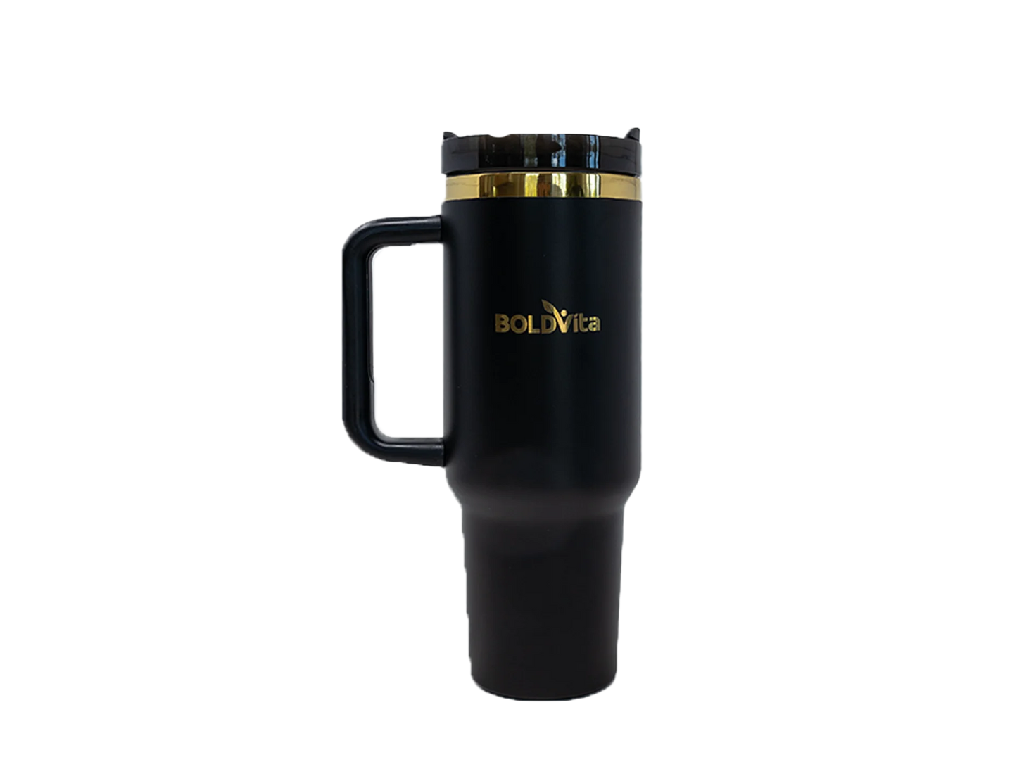 40oz Water Mug B/Gold