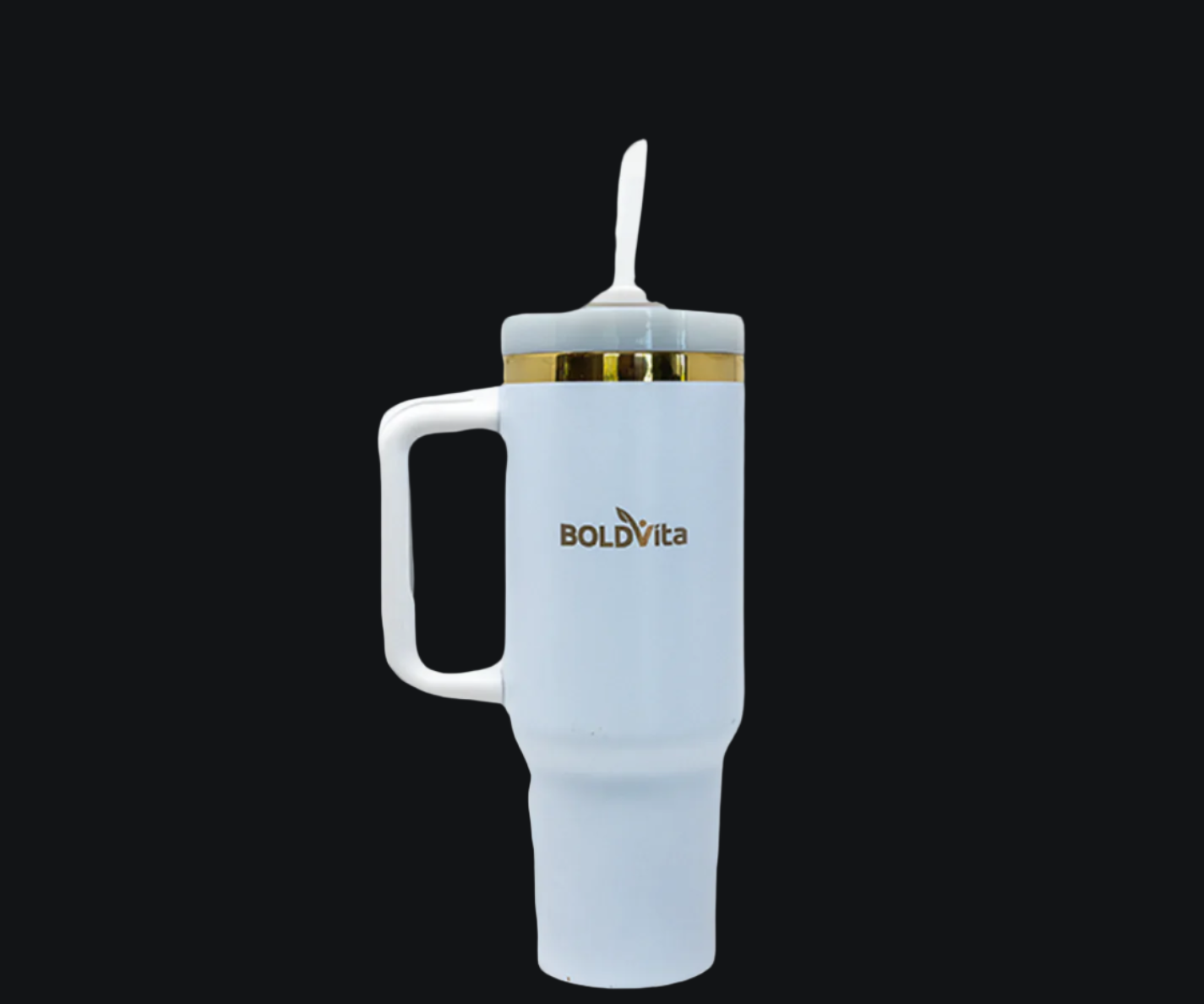 40oz Water Mug W/Gold