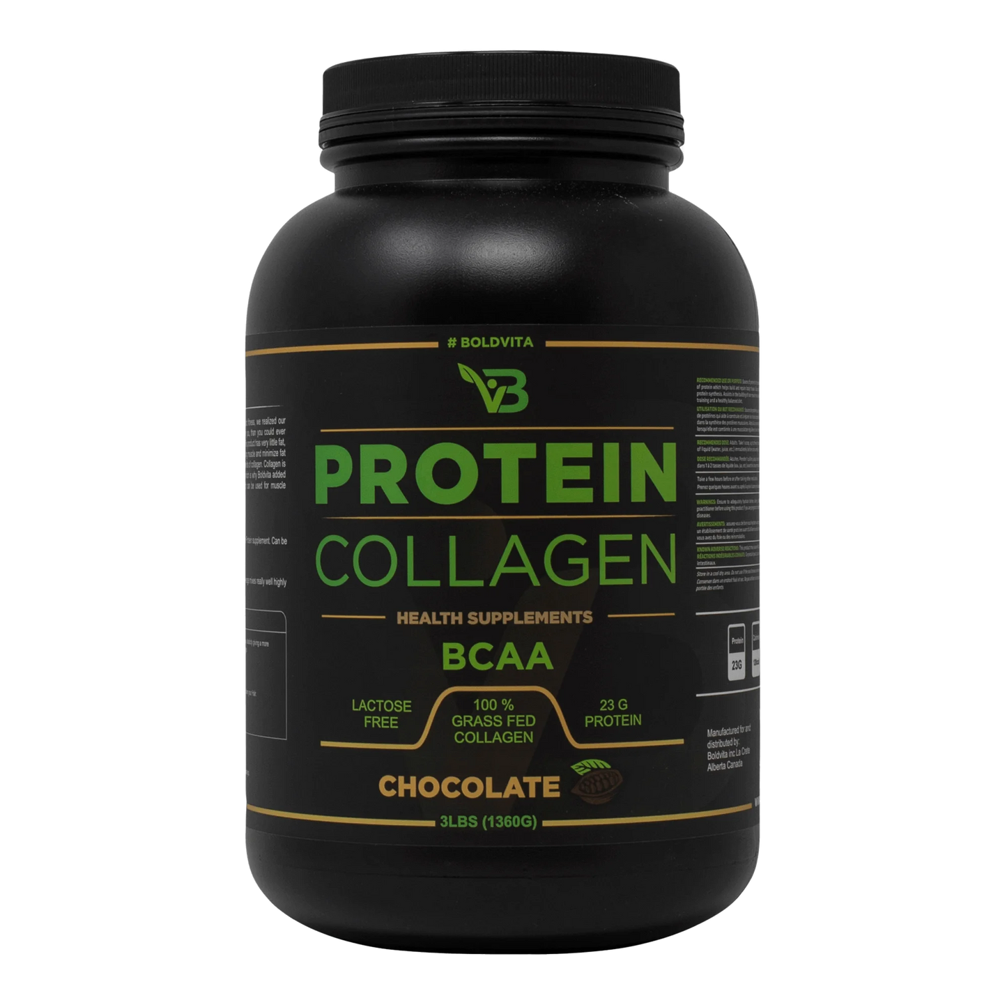Protein Collagen Chocolate 3Lbs